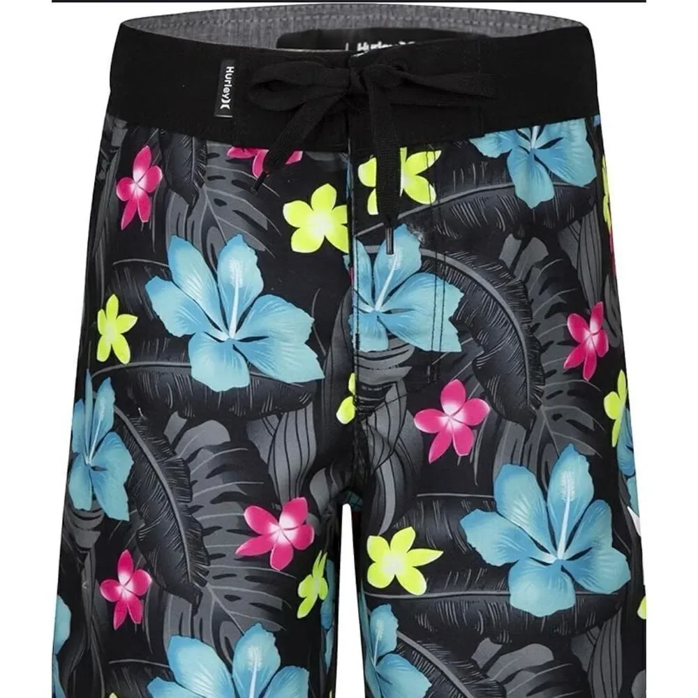 HURLEY - Big Boys Sz 20/30 Board Shorts/Drawstring Adj. Waistband/Above Knee